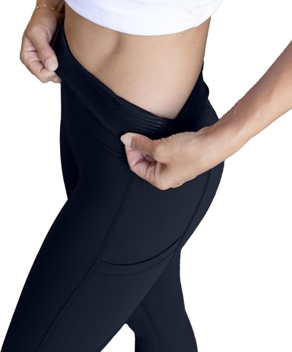 28 Guardian Evolve Leggings - Stay Put High Waisted Leggings Tummy Control, Side Pockets and No Camel Toe